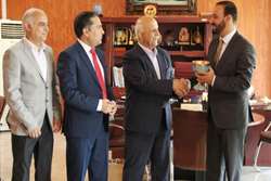 سفیر افغانستان در ایران با رئیس و معاون بین‌الملل دانشگاه دیدار کرد